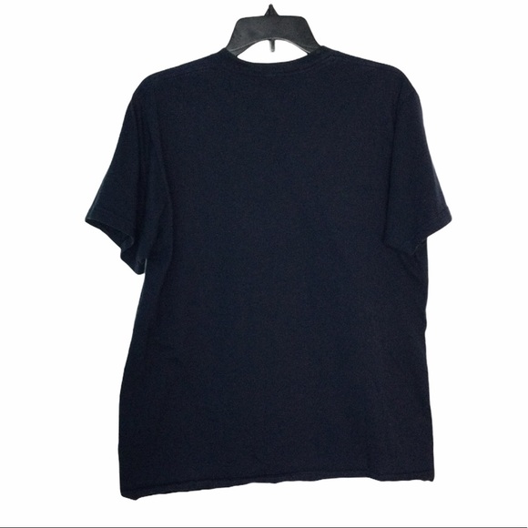 Harry Potter L Large 12 - 14 Top Tee T-Shirt Top Navy Hogwarts Short Sleeve EUC - Picture 3 of 5